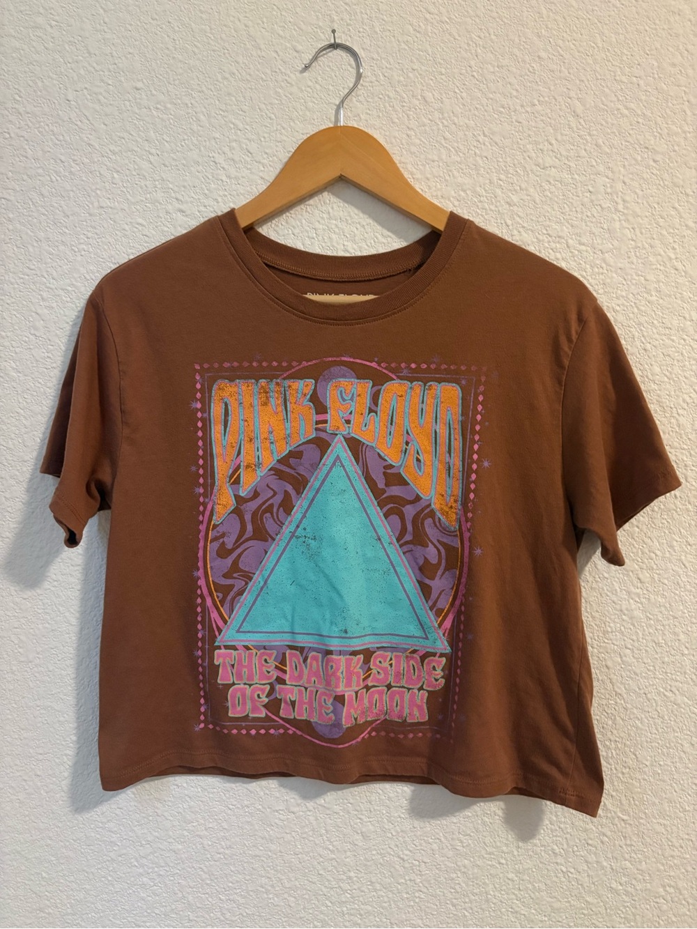 Pink Floyd Brown Tee Shirt